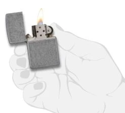 Zippo Classic Antique Silver Plate -Zippo 121FB PT04