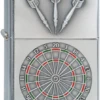 Zippo Dartboard Emblem 1 Zippo Dartboard Emblem -Zippo 1300091 Z SP Lighter 200 MAIN