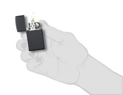 Zippo Slim® Black Matte -Zippo 1618.PT05