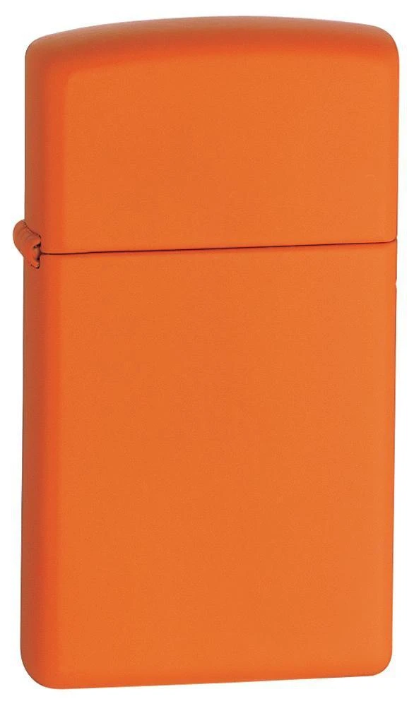Zippo Slim® Orange Matte 3 Zippo Slim® Orange Matte