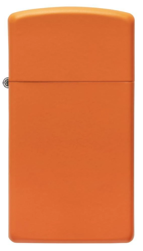 Zippo Slim® Orange Matte 4 Zippo Slim® Orange Matte - Image 2