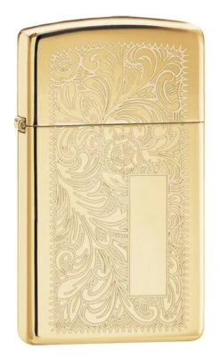 Zippo Slim® Brass Venetian®