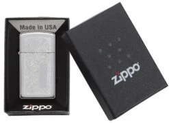 Zippo Slim® Chrome Venetian® 13 Zippo Slim® Chrome Venetian® -Zippo 1652 PT05