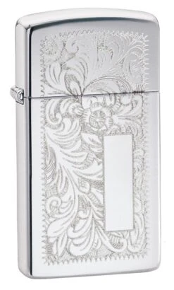 Zippo Slim® Chrome Venetian®