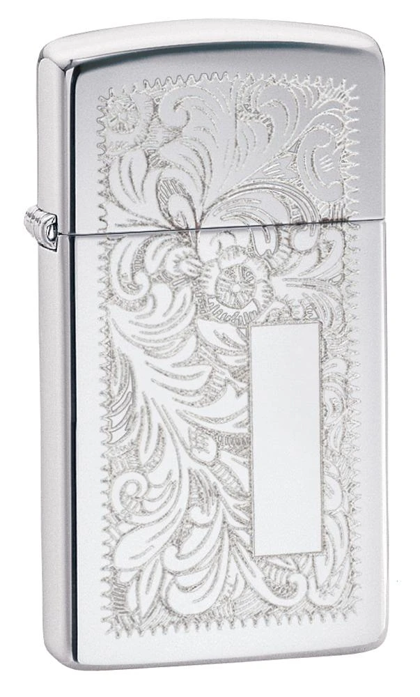 Zippo Slim® Chrome Venetian® 3 Zippo Slim® Chrome Venetian®
