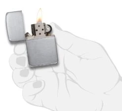 Zippo Brushed Chrome 1941 Replica -Zippo 1941 PT04