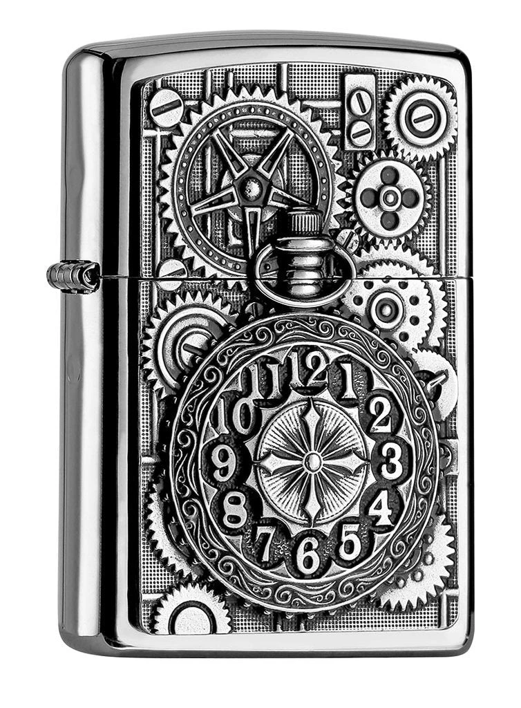 Zippo Clock Emblem 3 Zippo Clock Emblem