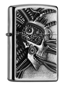 Zippo Cyberpunk Skull