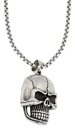Zippo Skull Pendant Necklace