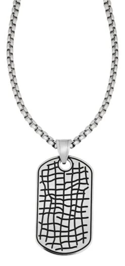 Zippo Tag Pendant Necklace