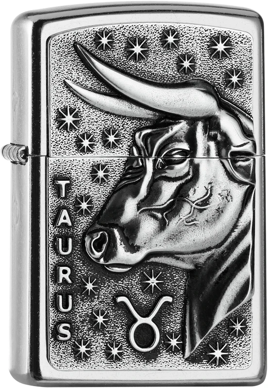 Zippo Taurus Star Sign 3 Zippo Taurus Star Sign