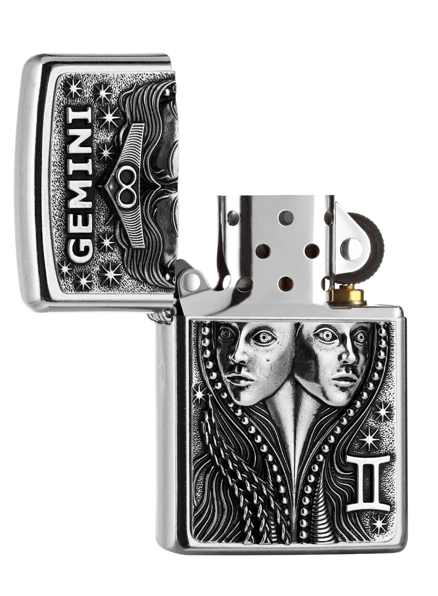 Zippo Gemini Star Sign 4 Zippo Gemini Star Sign - Image 2