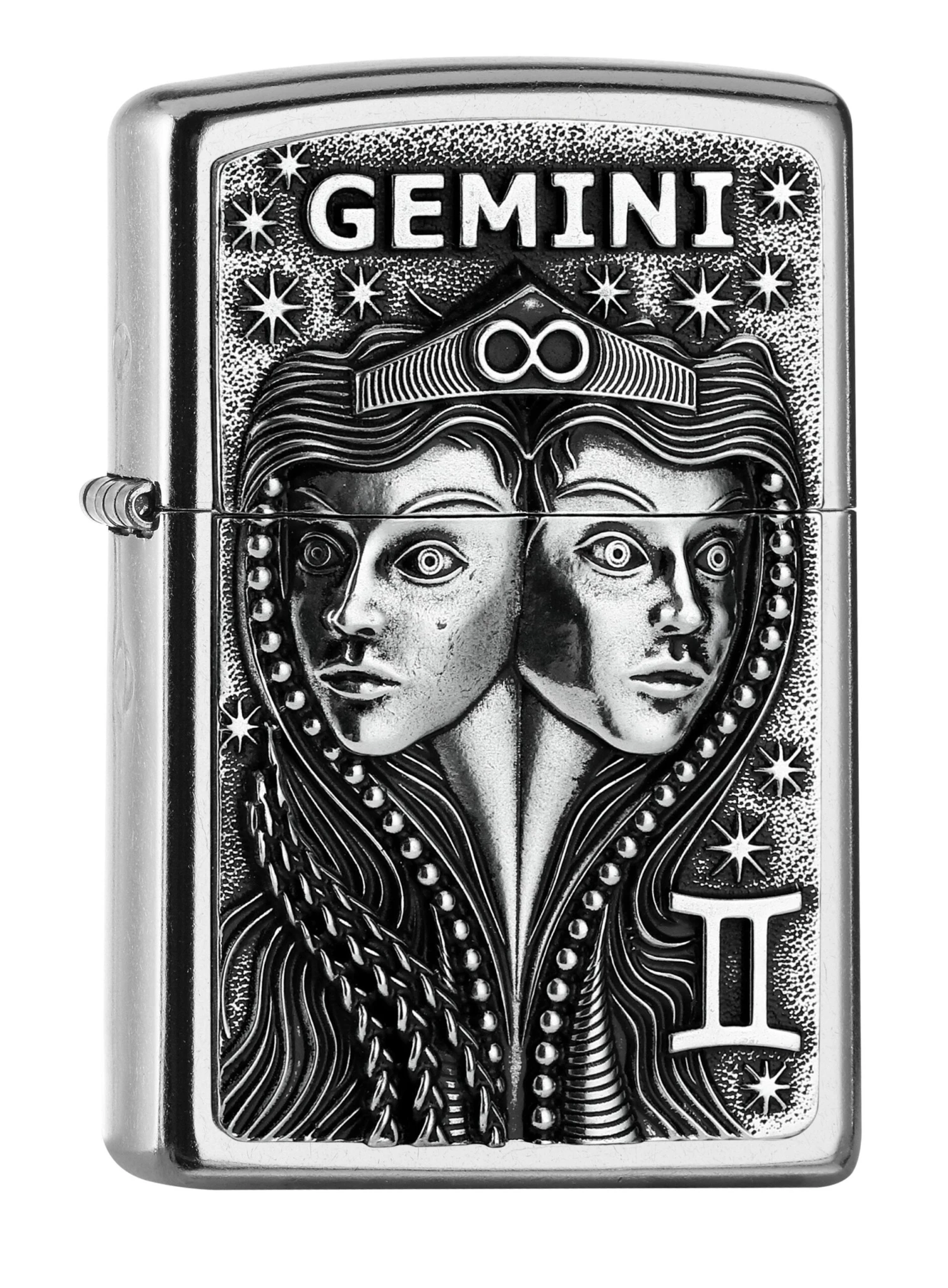 Zippo Gemini Star Sign 3 Zippo Gemini Star Sign