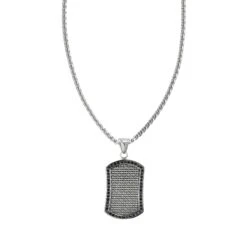 Zippo Crystal Pendant Necklace