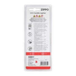 Zippo Chrome Candle Lighter Blistered -Zippo 2007402 MiniCandleLighter silber 02 3