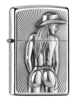 Zippo Cowgirl Emblem