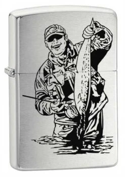 Fisherman Zippo Lighter 200FISH3