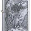 Harley Davidson Eagle & Globe Zippo Lighter -Zippo 200hdh231 zippo
