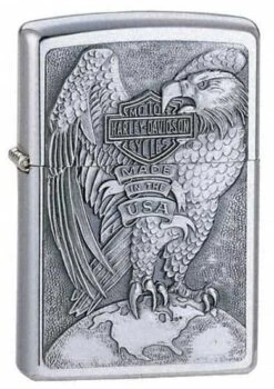 Harley Davidson Eagle & Globe Zippo Lighter