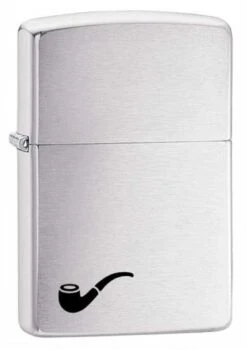 Zippo Brushed Chrome Pipe Lighter 200PL