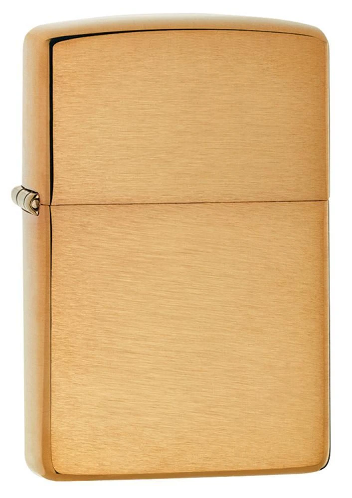 Zippo Classic Brushed Brass 3 Zippo Classic Brushed Brass