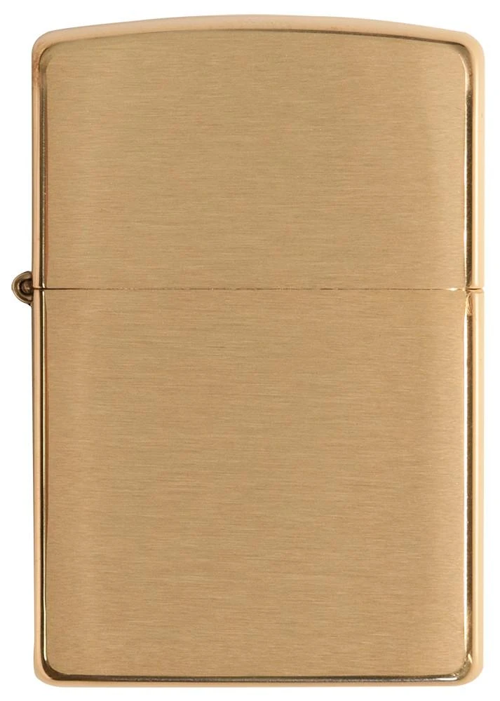 Zippo Classic Brushed Brass 4 Zippo Classic Brushed Brass - Image 2