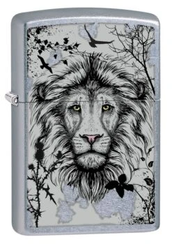 Zippo Lion Head Design