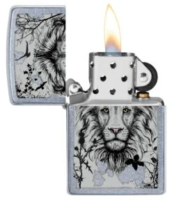 Zippo Lion Head Design 11 Zippo Lion Head Design -Zippo 207 085673 Z SP Lighter 207 PT02
