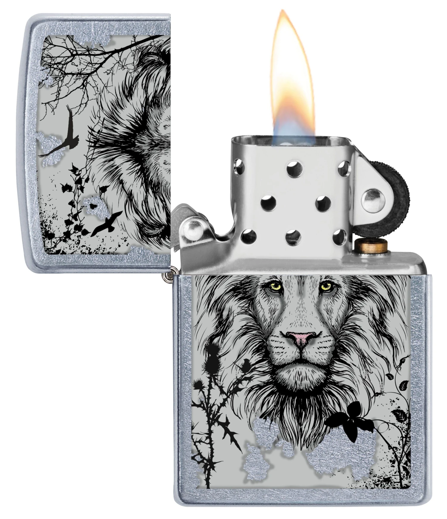 Zippo Lion Head Design 6 Zippo Lion Head Design - Image 4