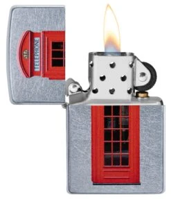 Zippo Telephone Box -Zippo 207 086695 Z SP Lighter 207 PT02