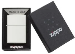 Zippo Classic White Matte -Zippo 214.PT02