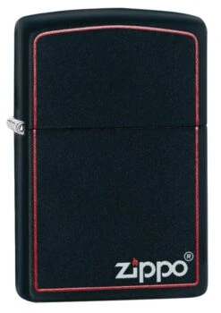 Classic Black And Red Zippo