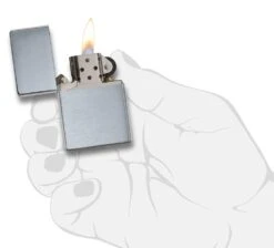 Zippo Brushed Chrome Vintage 12 Zippo Brushed Chrome Vintage -Zippo 230.25 PT45