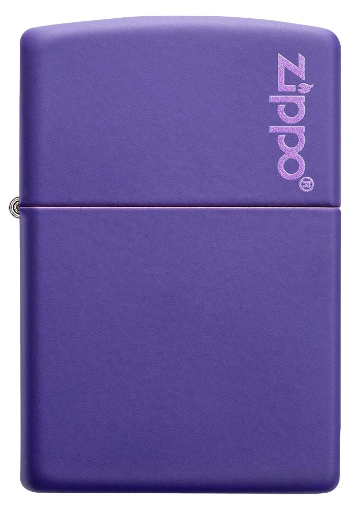 Classic Purple Matte Zippo Logo 8 Classic Purple Matte Zippo Logo - Image 6