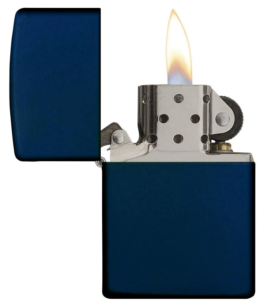 Zippo Classic Navy Matte 5 Zippo Classic Navy Matte - Image 3