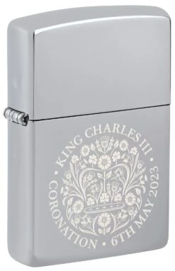 Zippo King Charles Coronation