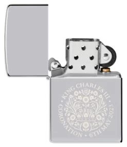 Zippo King Charles Coronation -Zippo 250 105168 Z CP Lighter 250 PT03 1