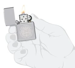 Zippo King Charles Coronation -Zippo 250 105168 Z CP Lighter 250 PT04 1