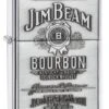 Jim Beam Pewter Emblem Zippo Lighter -Zippo 250jb928 zippo