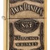 Jack Daniels Polished Brass Emblem Zippo Lighter 1 Jack Daniels Polished Brass Emblem Zippo Lighter -Zippo 254bjd428 zippo