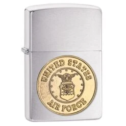 US Air Force Chrome Zippo Lighter 280AFC -Zippo 280afc zippo1 1