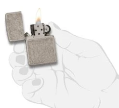 Zippo Armor® Antique Silver Plate -Zippo 28973 PT04