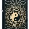 Yin Yang 2 Zippo Lighter In Matte Black 29423