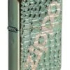 Zippo Alligator Armor Zippo Lighter In Chameleon Green 29525 -Zippo 29525 zippo 1