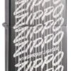 Zippo Script Zippo Lighter In Black Ice 29631 2 Zippo Script Zippo Lighter In Black Ice 29631 -Zippo 29631 zippo 1