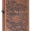Harley Davidson Eagle In Action Zippo Lighter In Antique Copper 29664 -Zippo 29664 zippo 1