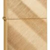 Regular Diagonal Weave Zippo Lighter In Brushed Brass 29675 -Zippo 29675 zippo 1