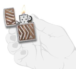 Zippo WOODCHUCK USA Herringbone Sweep -Zippo 29902 PT04