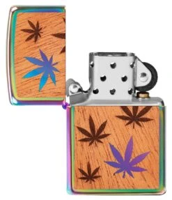 Zippo WOODCHUCK USA Leaves -Zippo 29903 PT03