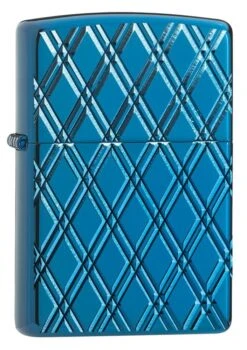 Zippo Armor® High Polish Blue Diamonds